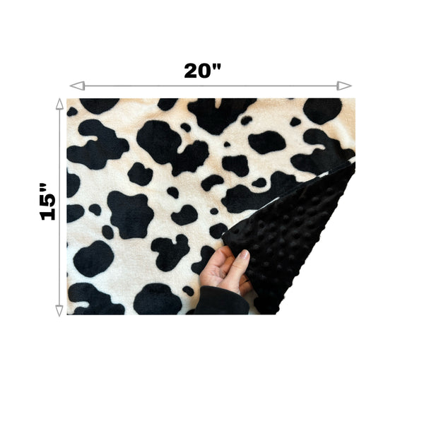 Cow Catnip Blanket